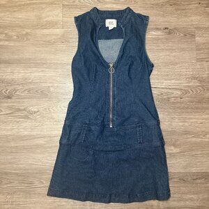 BDG Drop Waist Denim Mini dress size small